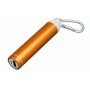 Универсальное зарядное устройство power bank круглой формы с карабином, оранжевое