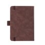 Блокнот в твердой обложке Stu, А6, темно-коричневый