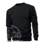 Толстовка Sweatshirt, мужская, черная