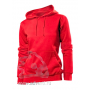 Толстовка Hooded Sweatshirt Women, женская, красная