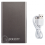 Зарядное устройство Slim, 4000 mAh, USB провод прилагается
