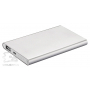 Зарядное устройство Slim, 4000 mAh, серебристое