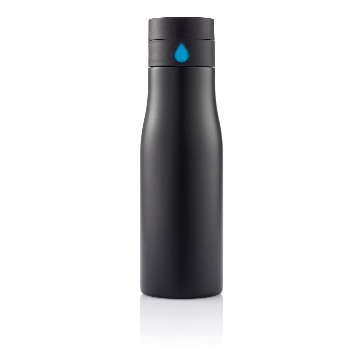 Аква черный. Черная бутылка для воды. Необычная бутылка для воды Aqua\. Бутылка с нанесением. XD Design Bottle.