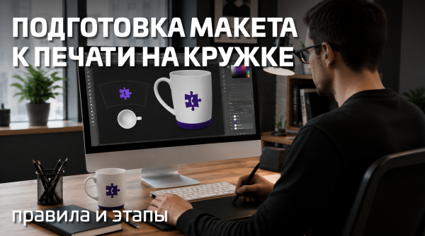 Подготовка макета к печати на кружке: правила и этапы