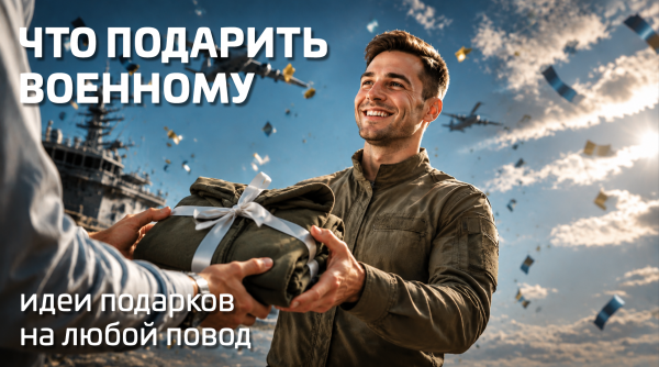 Что подарить военному: идеи подарков на любой повод